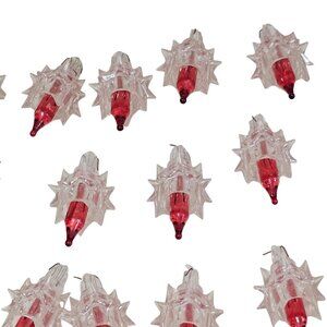 Atomic Stars Christmas Light Covers 49 pc vintage acrylic cosmic star 1970s